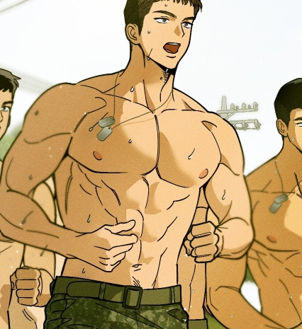 하사님, 비누 주워주시겠습니까?